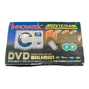 Innovatek MovieMan IN-999 Portable Digital DVD Player Walkman CD MP3 Car Kit New